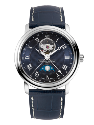 2022 Frederique Constant FC-335MCNW4P26 Classics Heart Beat Moonphase Date Front HD