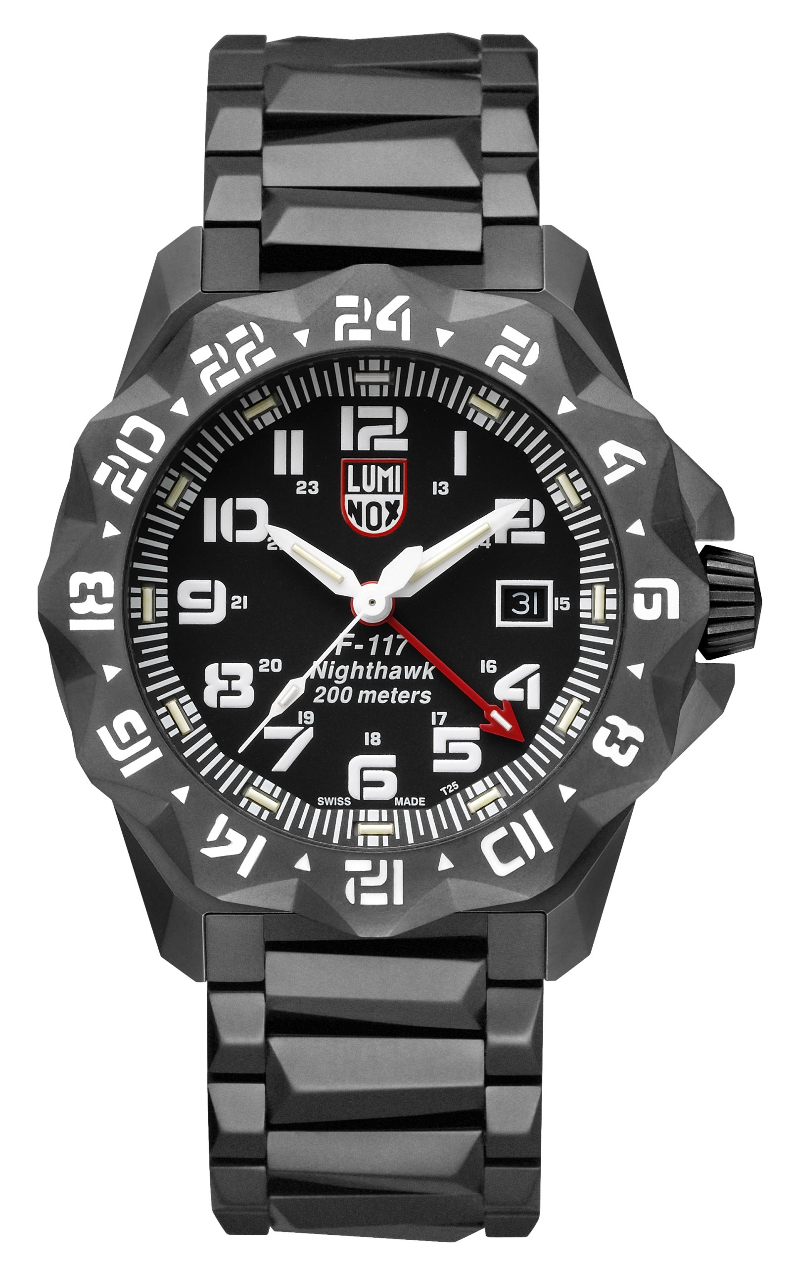 Luminox Lockheed Martin - F-117 Nighthawk™? 6420 GMT Series - Black PVD  Steel - Thomas B. Gray Jewelers