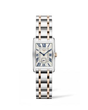 Longines DolceVita 20mm Stainless Steel and 18 Karat Yellow Gold