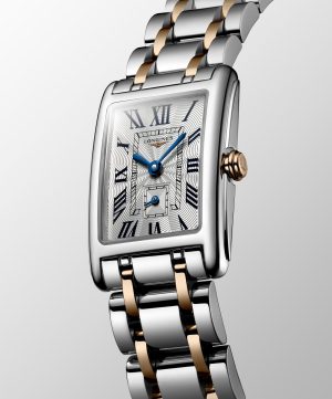 Longines DolceVita 20mm Stainless Steel and 18 Karat Yellow Gold