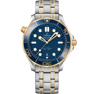 OMEGA® Seamaster Diver 300M 42 mm, steel – yellow gold on steel – yellow gold