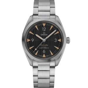 OMEGA® Seamaster Railmaster 40 mm, steel on steel