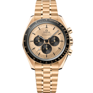 OMEGA® Speedmaster Moonwatch Professional 42 mm, Moonshine™ gold on Moonshine™ gold